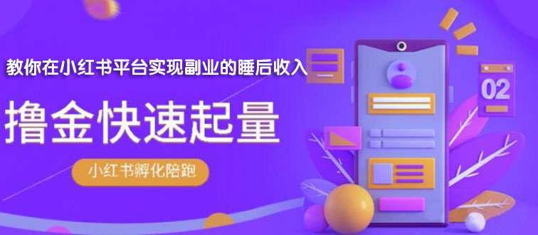 勇哥·小红书撸金快速起量陪跑孵化营，教你在小红书平台实现副业的睡后收入-云网创资源站