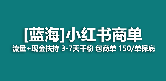 【蓝海项目】小红书商单项目，7天就能接广告变现，稳定日入500+保姆级玩法-云网创资源站