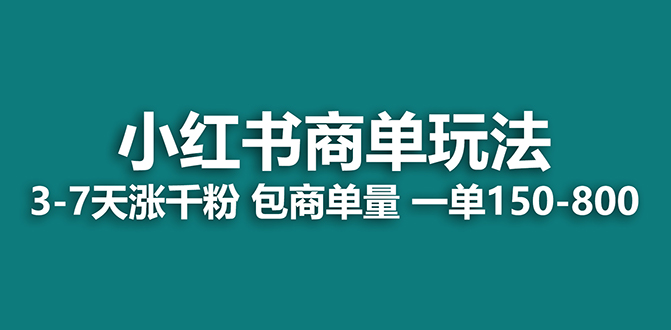 2023最强蓝海项目，小红书商单项目，没有之一！-云网创资源站