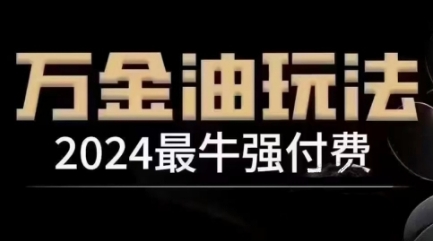 2024最牛强付费，万金油强付费玩法，干货满满，全程实操起飞-云网创资源站